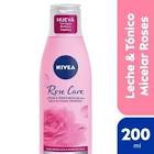 NIVEA LECHE&TONICO ROSE CARE x200ml.