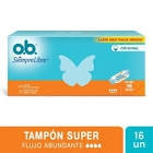 OB TAMPON S.LIBRE x16Un. SUPER