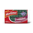 ESPONJITA MORTIMER ABRASIVA CUADRICULADA