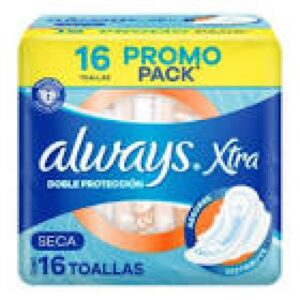 ALWAYS XTRA DOBLE PROT.SECA x16Un.
