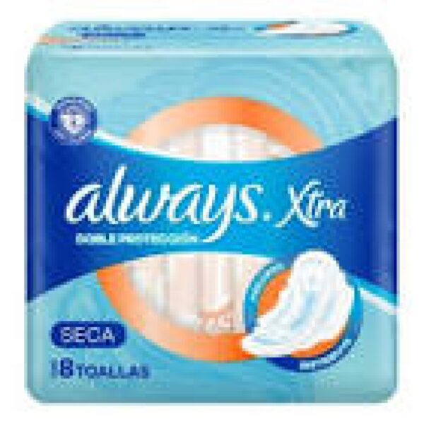 ALWAYS XTRA DOBLE PROT.SECA x8Un.
