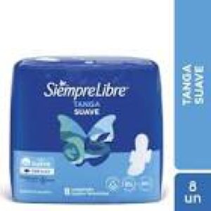 S.LIBRE SUAVE TANGA x8Un. C/ALAS