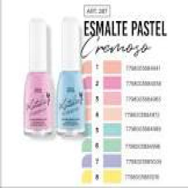 KATALIAEsmalte para uñas cremoso especial PASTEL 3
