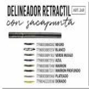 KATALIADelineador retractil con sacapuntas  para ojos  - Dorado