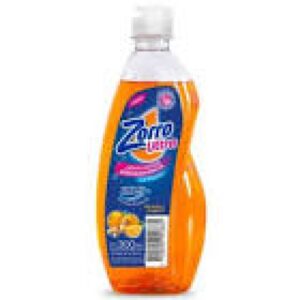 DETERGENTE ZORRO x 300NARANJA/JEN