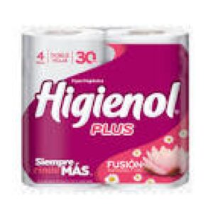 PAPEL HIGIENICO HIGIENOL PLUS D.HOJA 30Mx4U
