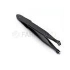 PINZA P/DEPILAR HUECA NEGRA X 12