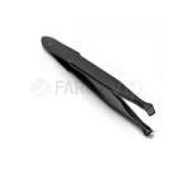 PINZA P/DEPILAR HUECA NEGRA X 12