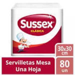 SERVILLETAS SUSSEX CLAS.80U CLASICA